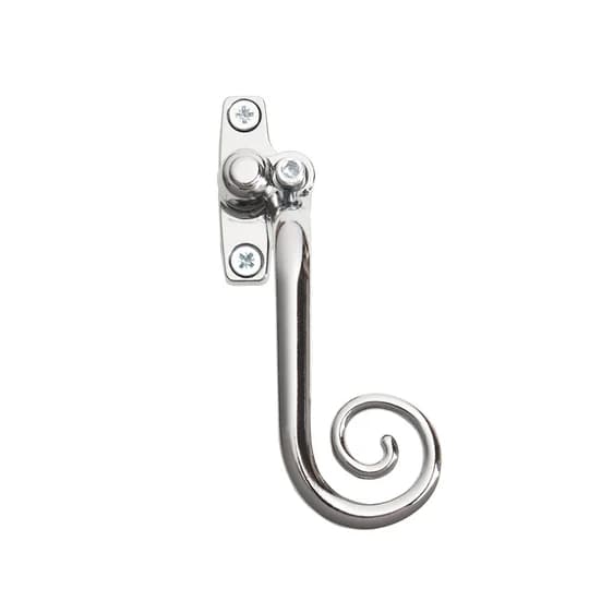 Chrome Monkey Tail uPVC Window Handle
